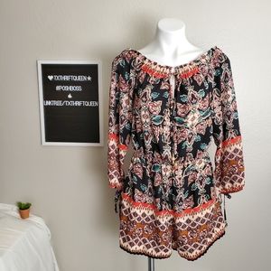 About A Girl Off Shoulder Romper